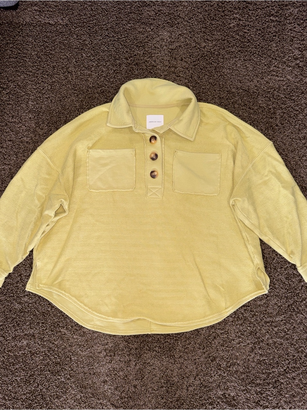 American Eagle Outfitters Sage Green Sweater